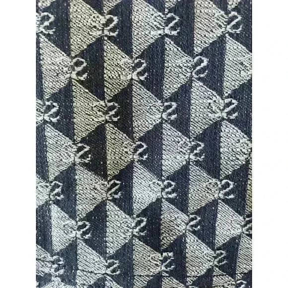 NWT Sandro Women's Blue Navy Logo Ruffle Paulina Mini Skirt Size Small 2 4 - Picture 14 of 16